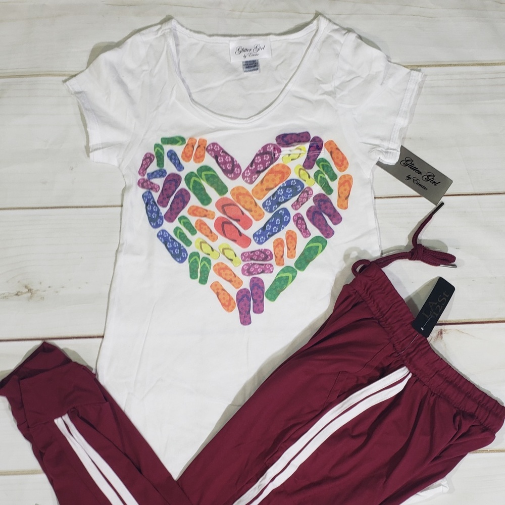 Short Sleeve Tunic and Joggers